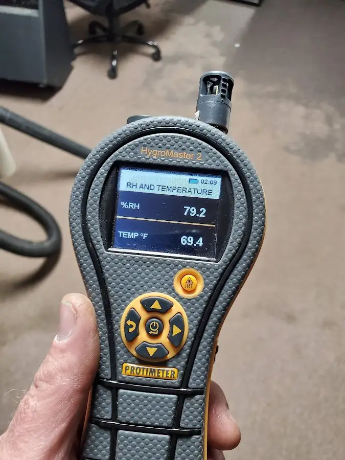 Moisture meter humidity assessment for Fire & Smoke Damage Restoration in Eau Claire